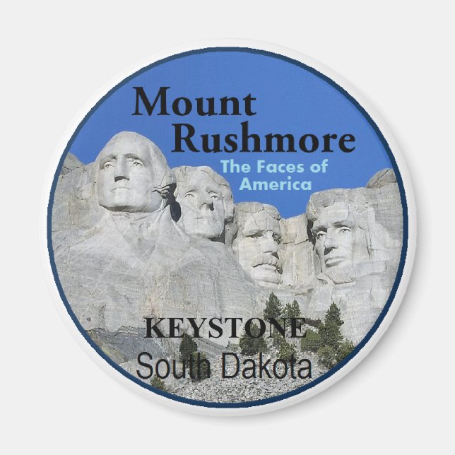 Mt. Rushmore Magnet (Framsidan)