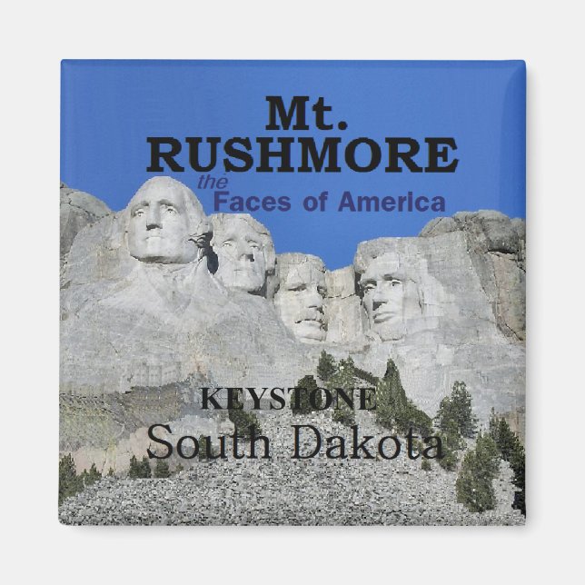 Mt. Rushmore Magnet (Framsidan)
