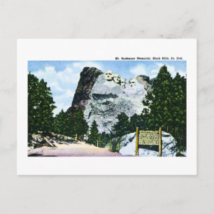 Mt. Rushmore Memorial, South Dakota Vykort
