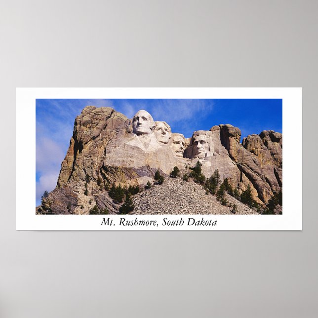 Mt. rushmore, Mt. Rushmore, South Dakota Poster (Framsidan)