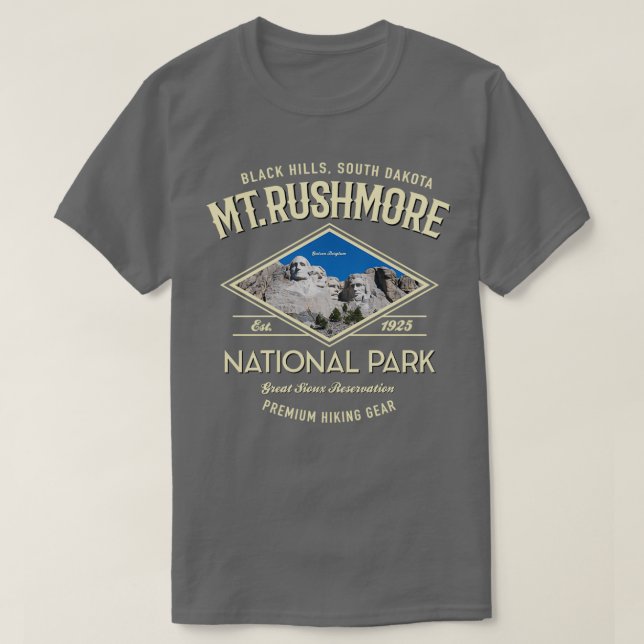 Mt Rushmore nationalpark 2 Classic T Shirt (Design framsida)