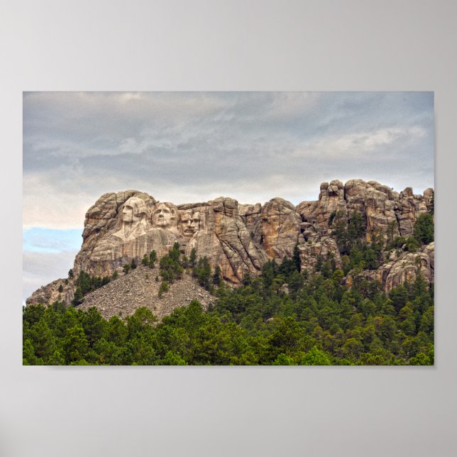 Mt. Rushmore Panorama Poster (Framsidan)