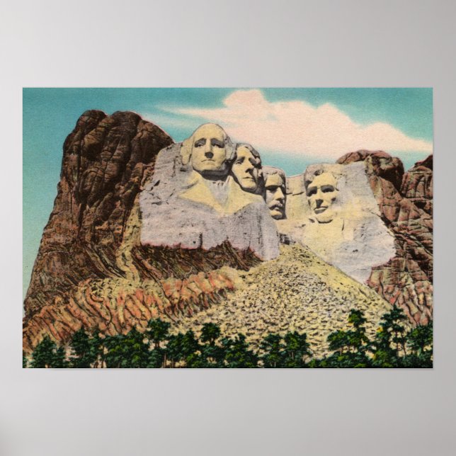 Mt. Rushmore Poster (Framsidan)
