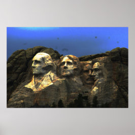 mt rushmore  poster