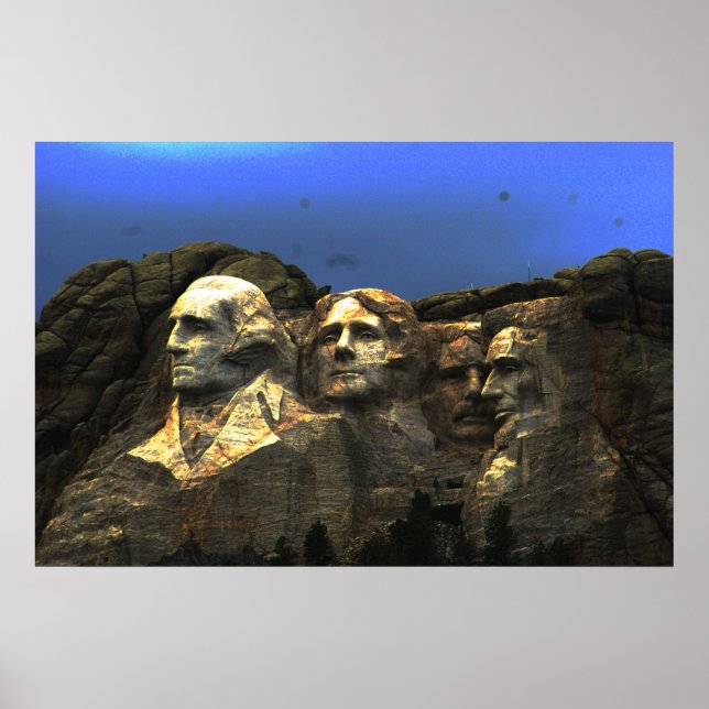 mt rushmore  poster (Framsidan)