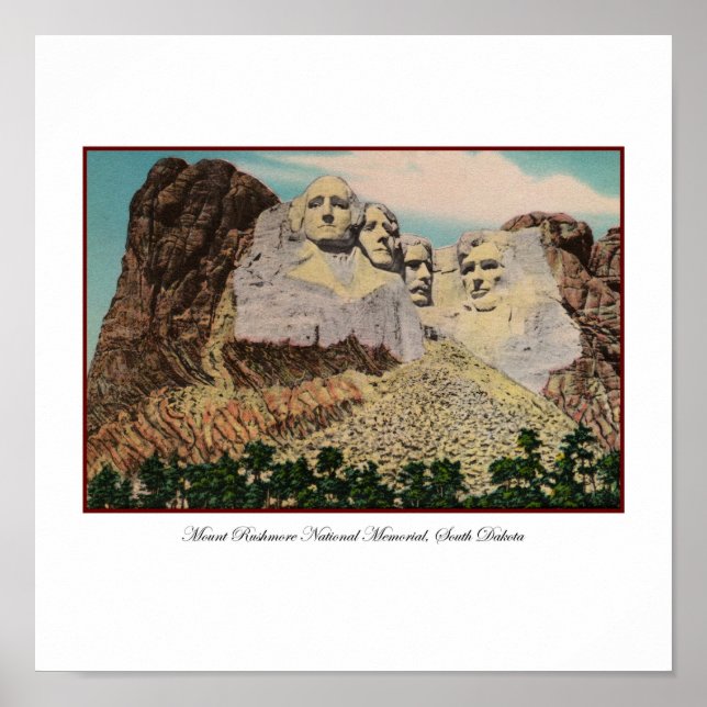 Mt. Rushmore Poster (Framsidan)