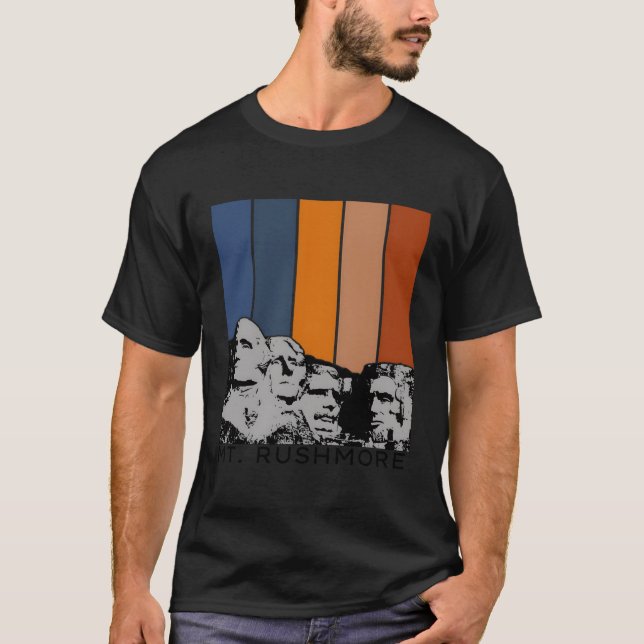 Mt Rushmore South Dakota Mount Rushmore T Shirt (Framsida)