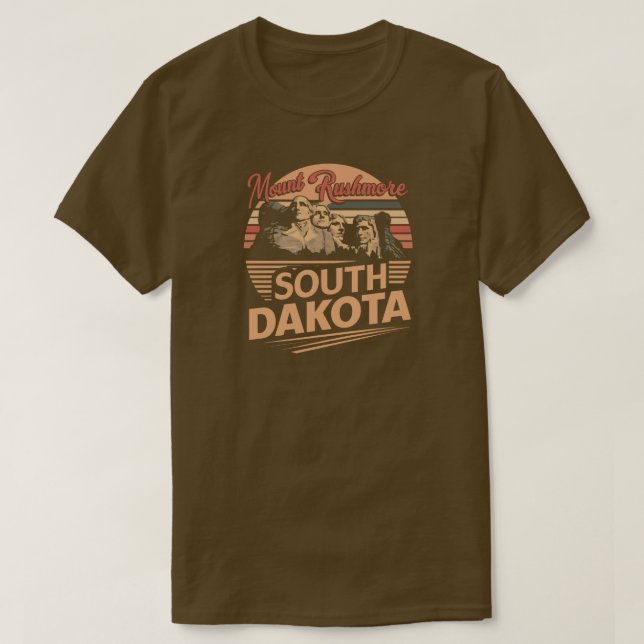 Mt. Rushmore South Dakota T Shirt (Design framsida)