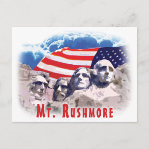 Mt. Rushmore Vykort