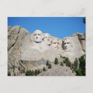 Mt. Rushmore Vykort