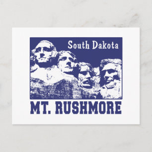 Mt. Rushmore Vykort