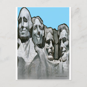 Mt Rushmore Vykort