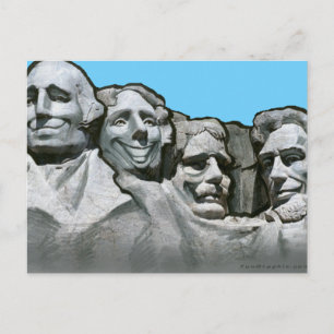 Mt Rushmore Vykort