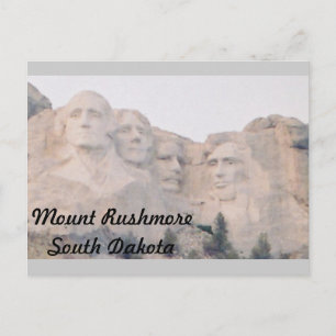 Mt. Rushmore Vykort