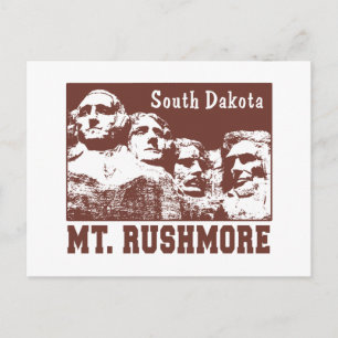 Mt. Rushmore Vykort
