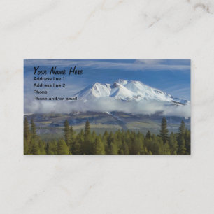 MT-SHASTA #1 VISITKORT