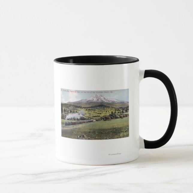 Mt. Shasta and Southern Pacific Rail Mugg (Höger)