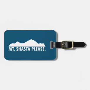 Mt. Shasta California Snälla Bagagebricka