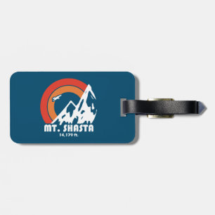 Mt. Shasta California Sol Eagle Bagagebricka