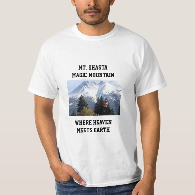 MT. SHASTA MAGIC MOUNTAIN T-SHIRT (Framsida)