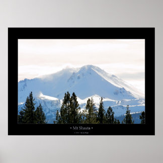 Mt Shasta Poster