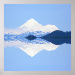 Mt. Shasta-reflektioner..... Poster