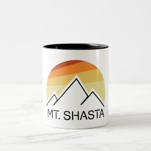 Mt. Shasta Retro Två-Tonad Mugg