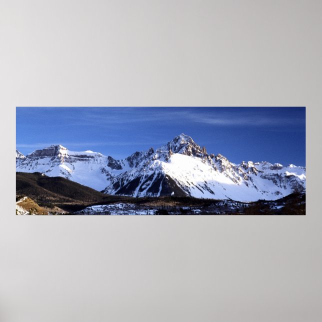 Mt. Sneffels Panorama Poster (Framsidan)