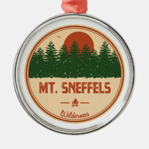 Mt. Sneffels Wilderness Colorado Julgransprydnad Metall