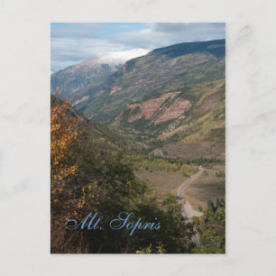 Mt. Sopris, Colorado Vykort
