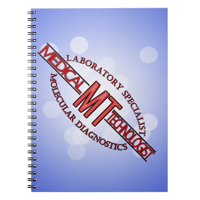 MT SPECIALIST MOLECULÄR DIAGNOSTICS MEDICAL TECH ANTECKNINGSBOK (Framsidan)