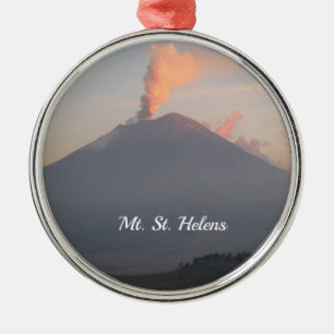 Mt. St. Helens Julgransprydnad Metall