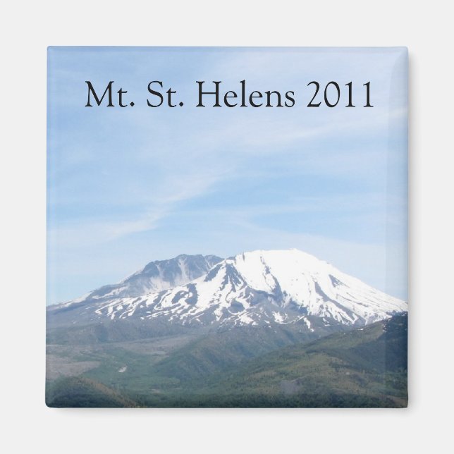 Mt. St. Helens magnet (Framsidan)