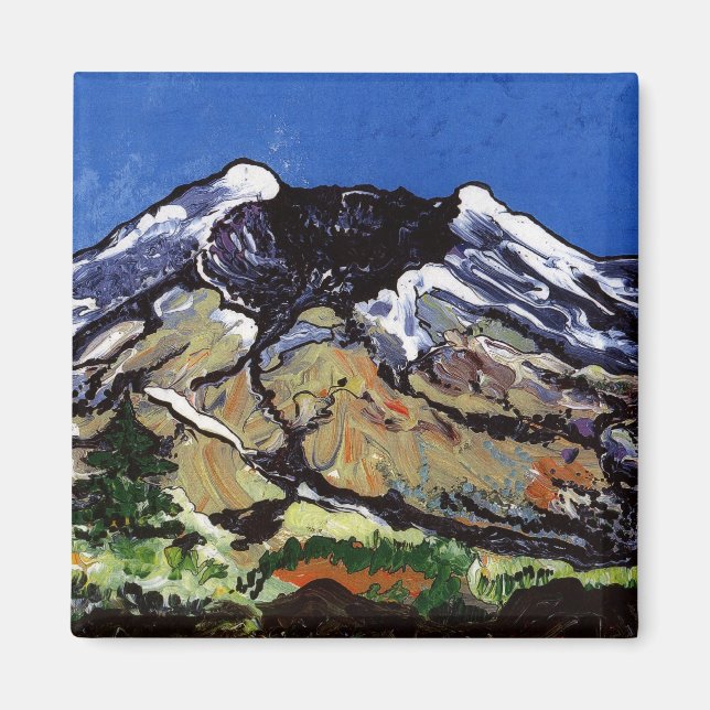 Mt St Helens Magnet (Framsidan)