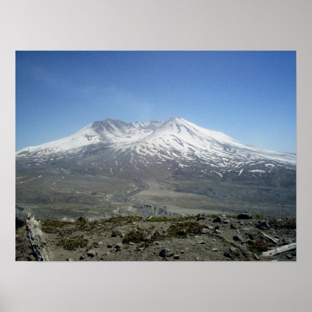 Mt. St. Helens Poster (Framsidan)