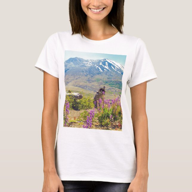 Mt. St Helens T-shirt (Framsida)