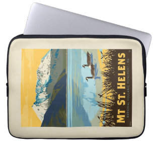 Mt St. Helens Washington Laptop Fodral