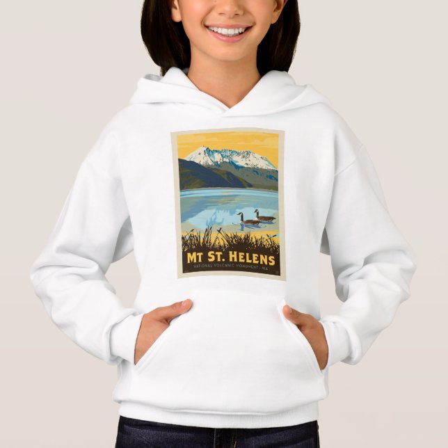 Mt St. Helens | Washington T Shirt (Framsida)