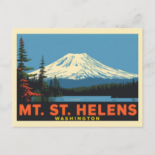 Mt. St. Helens Washington Vykort