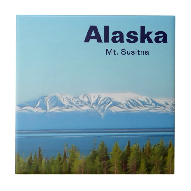 Mt. Susitna Kakelplatta (Framsidan)