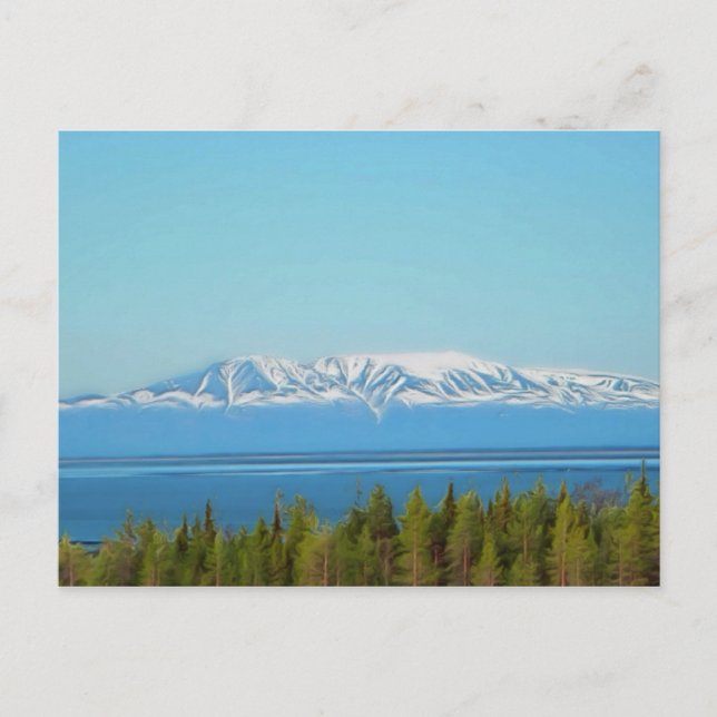Mt. Susitna Vykort (Framsida)