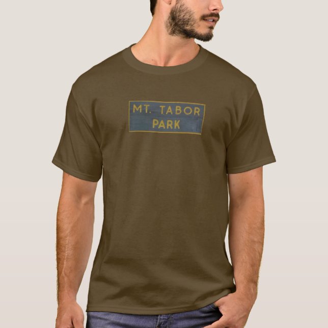 Mt Tabor parkerar T Shirt (Framsida)