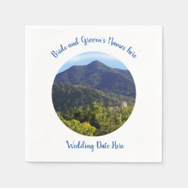 Mt Tamalpais Anpassade Napkins Pappersservett