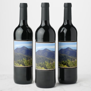 Mt Tamalpais Church Vinflaska Etikett