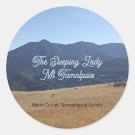 Mt Tamalpais - MCGS Runt Klistermärke
