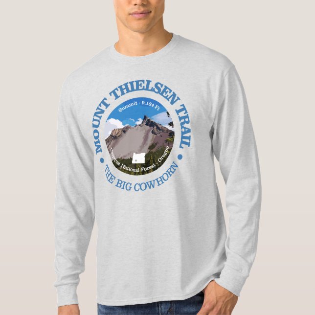 Mt Thielsen Trail T Shirt (Framsida)