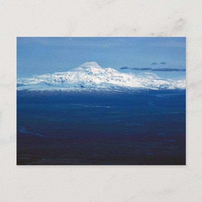 Mt. Trumma Wrangell St. Elias Vykort (Framsida)