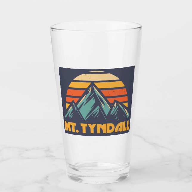 Mt. Tyndall California Retro Turcos Glaskopp (Framsida)