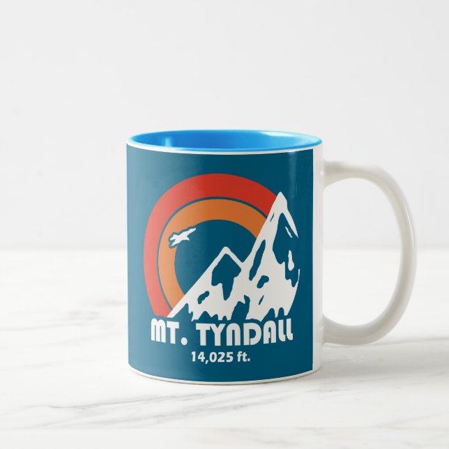 Mt. Tyndall California Sol Eagle Två-Tonad Mugg (Höger)
