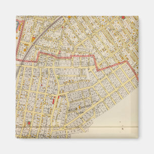 Mt Vernon Atlas Karta Magnet